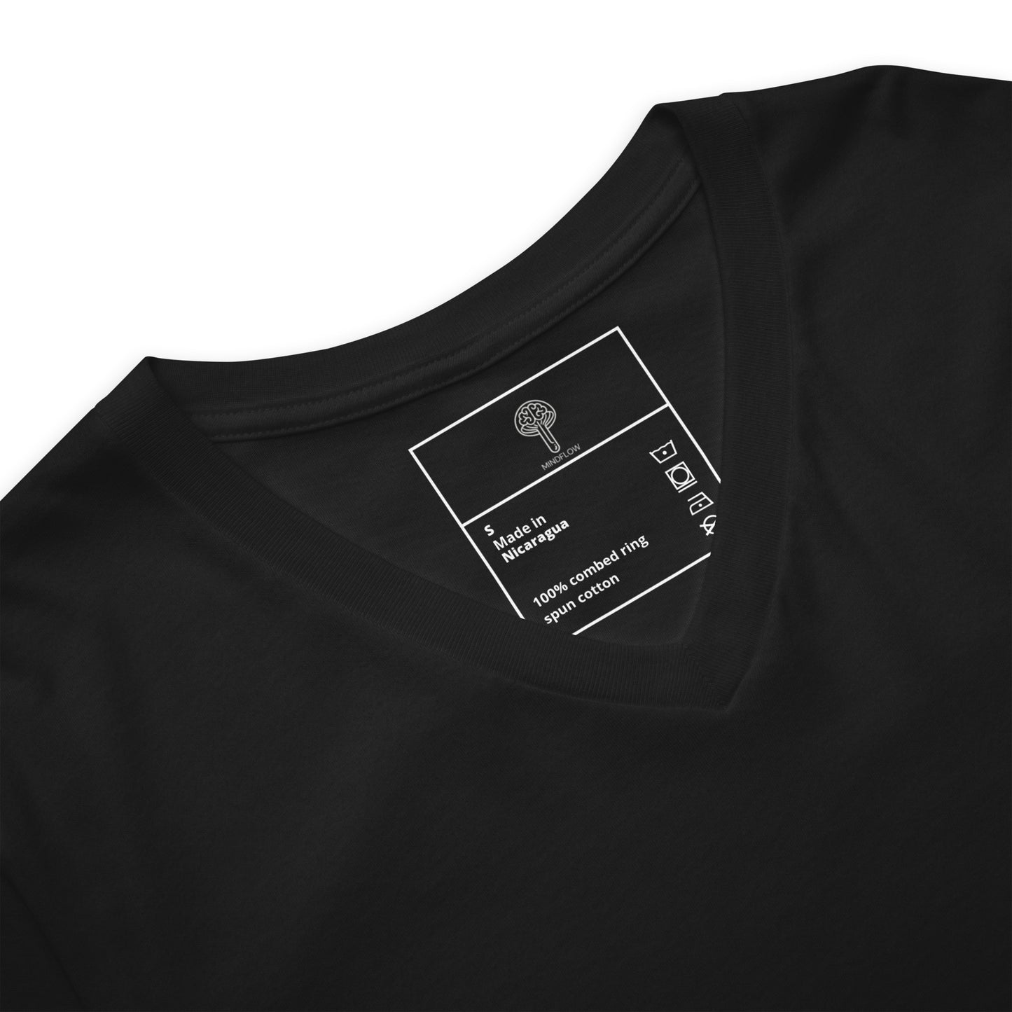 MindFlow V-Neck Tee – Unisex Fit